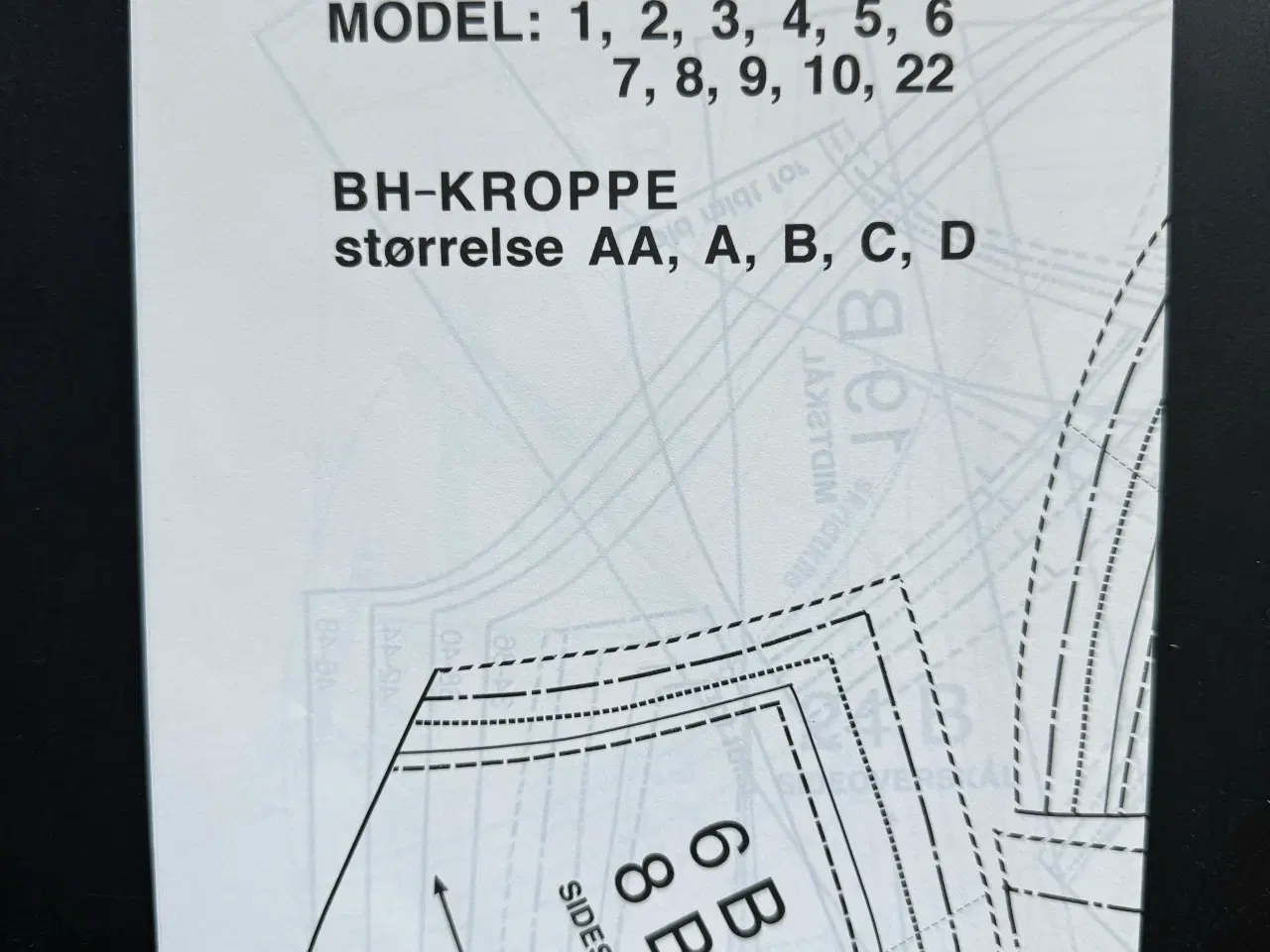 Billede 2 - BH-BOGEN * Syteknik og mønstre til 25 modeller