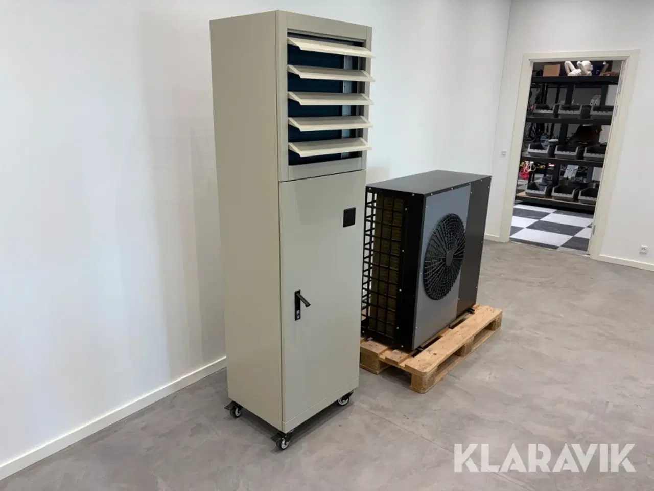 Billede 1 - Mobil varme og køl Scantherm Blockhus 7 kWMonoblock
