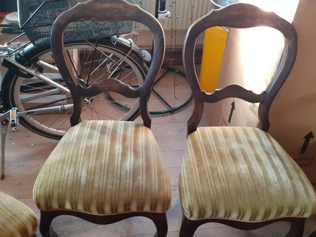 Billede 2 - Antik spisebords stole
