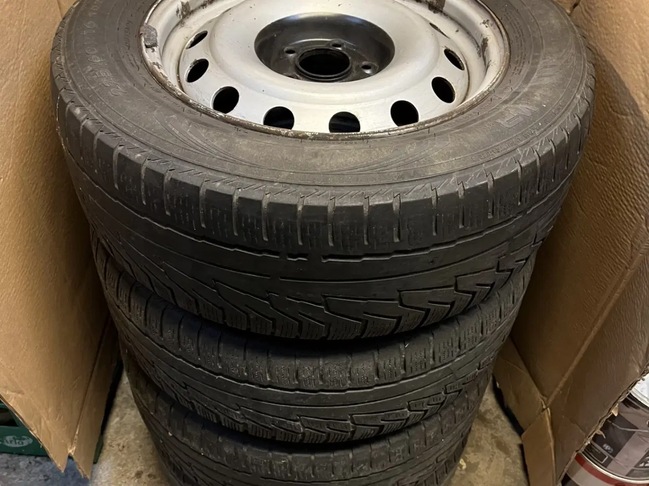 Billede 1 - stål fælge 4 stk til Fiat Scudo/jumpy expert