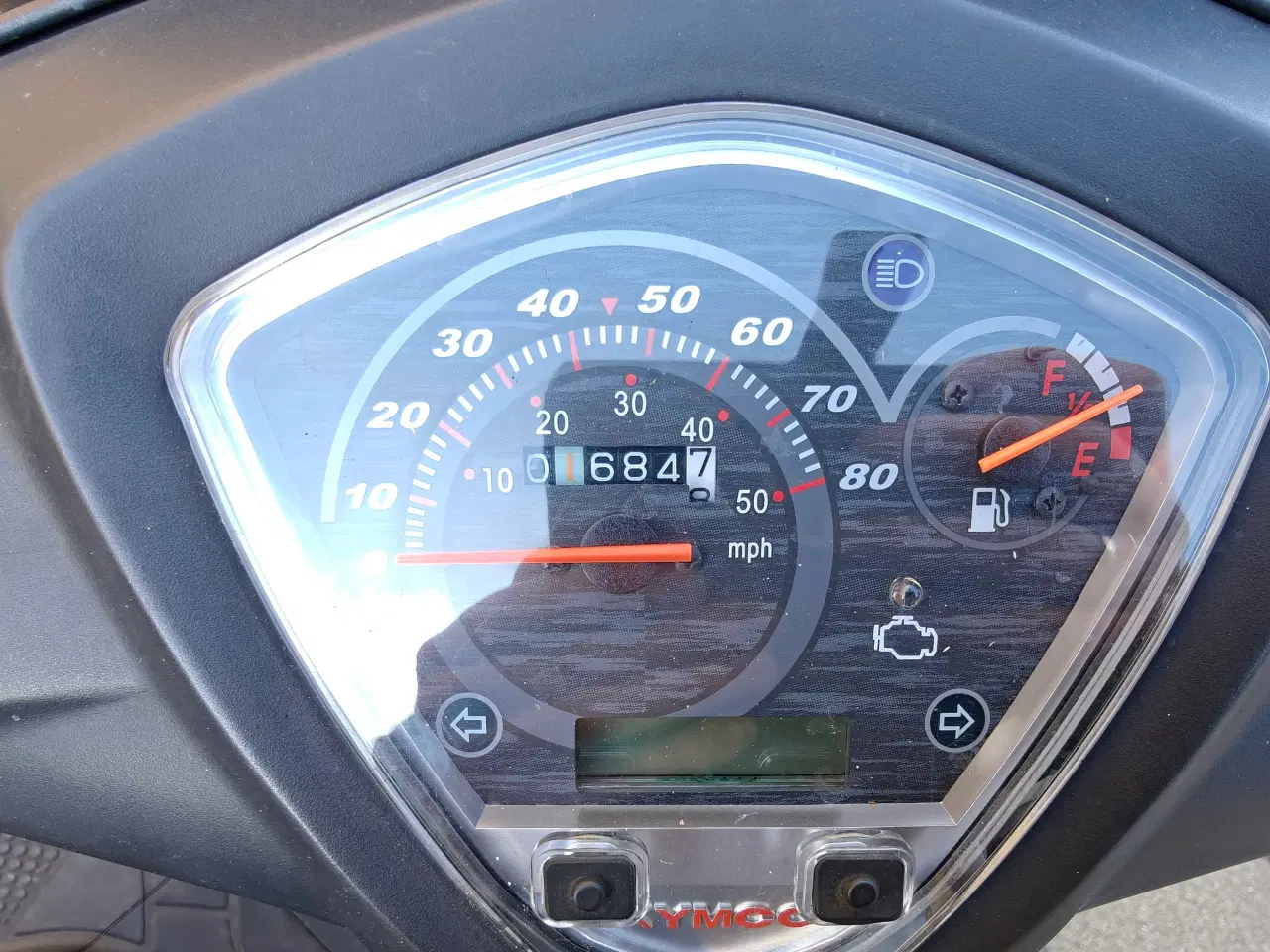 Billede 5 - Kymco Super 8 2019, meget lidt brugt.