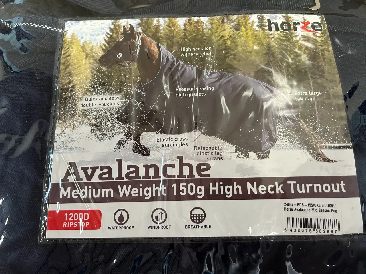 Billede 1 - Dækken str 155