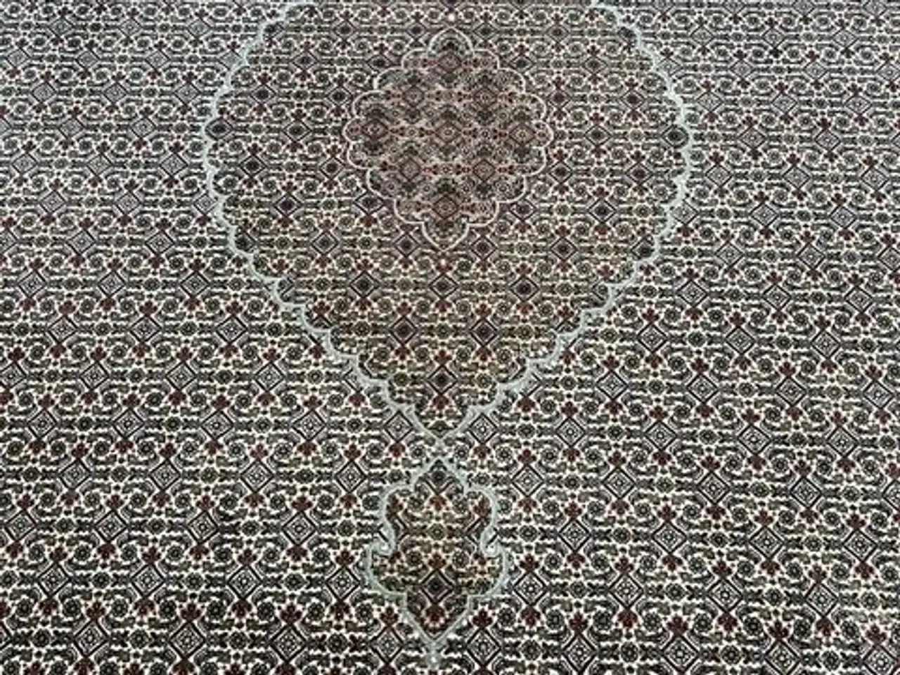 Billede 3 - Ægte tæppe i flotte farver og nuancer