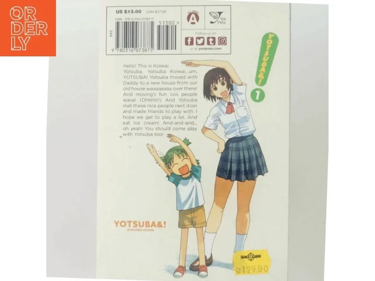 Billede 5 - Yotsuba&! Manga, Bind 1 fra Kiyohiko Azuma