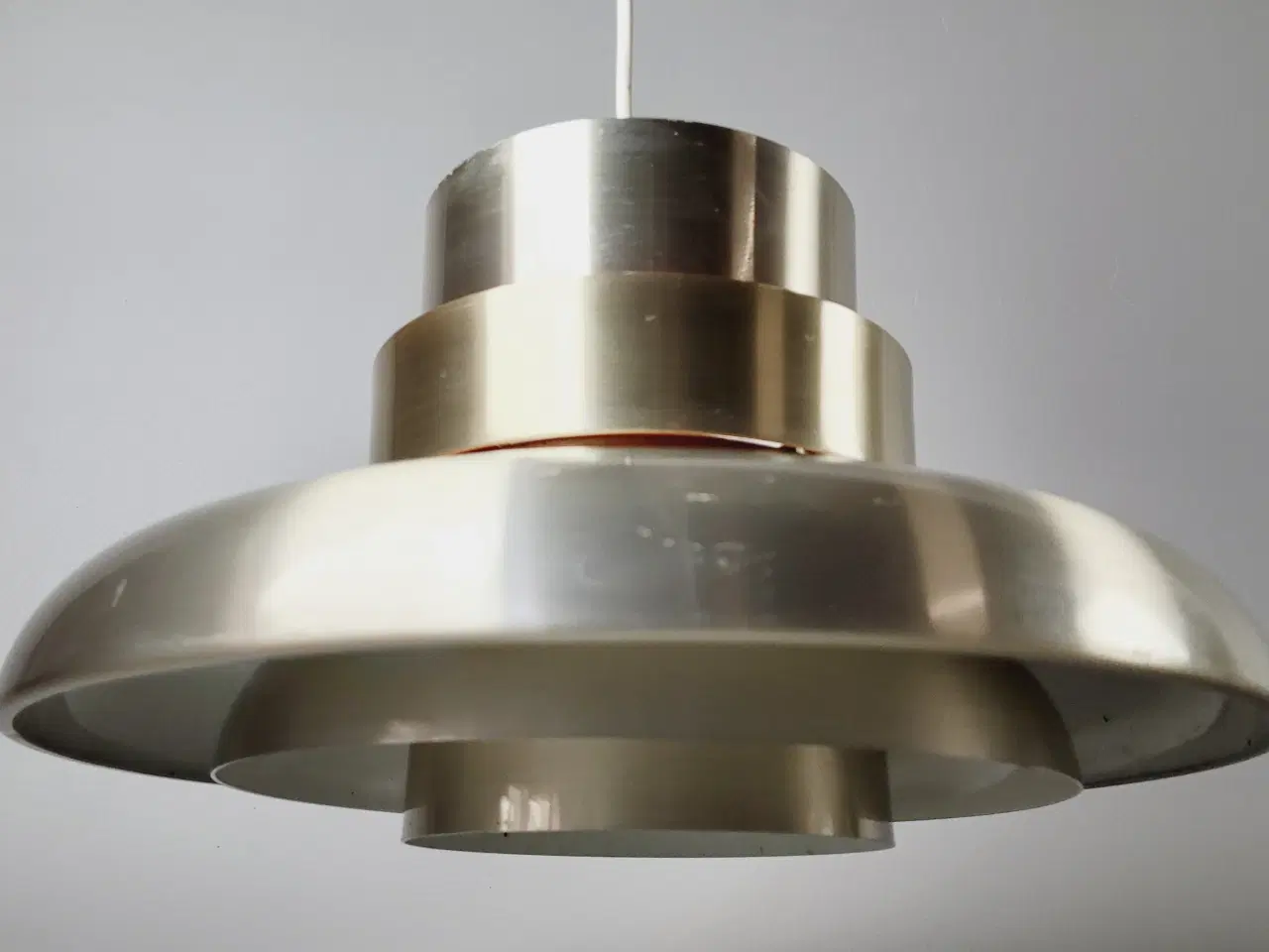 Billede 6 - ⭐️· Vintage pendel i aluminium, 1970'erne - dansk 