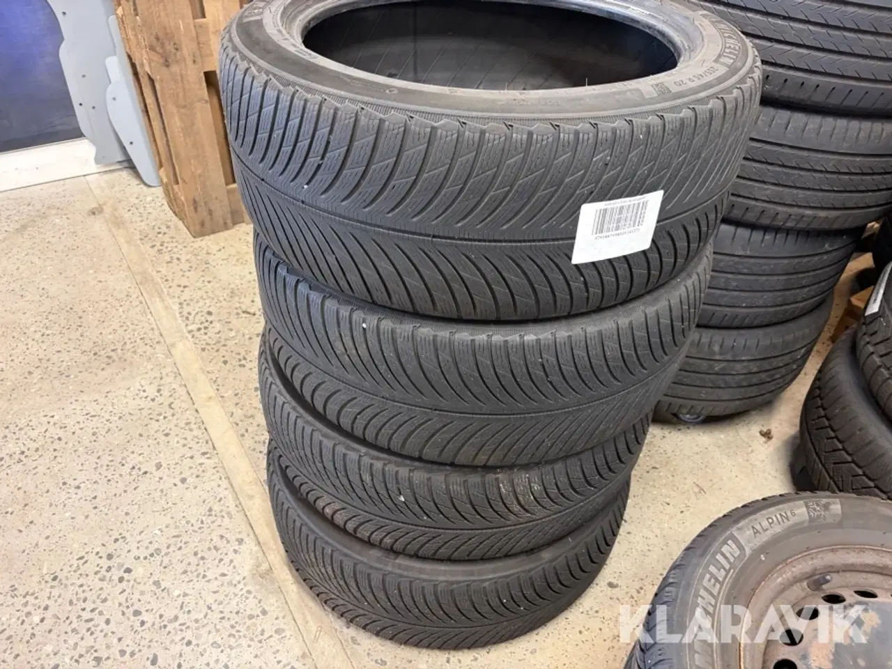 Billede 11 - Lot - komplethjul og løse dæk - 13 sæt