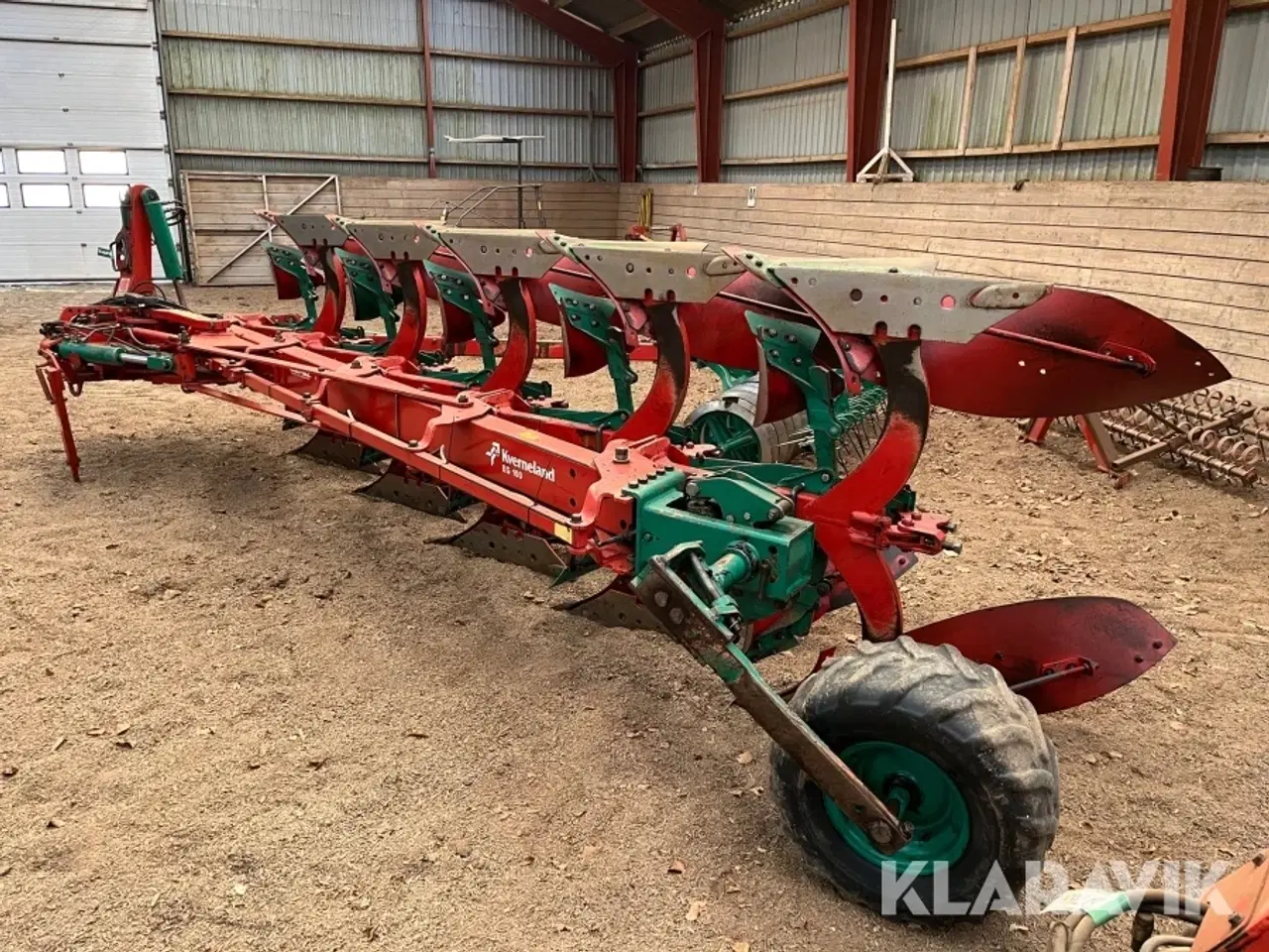 Billede 4 - Vendeplov Kverneland EG 100 5 furet med jordpakker