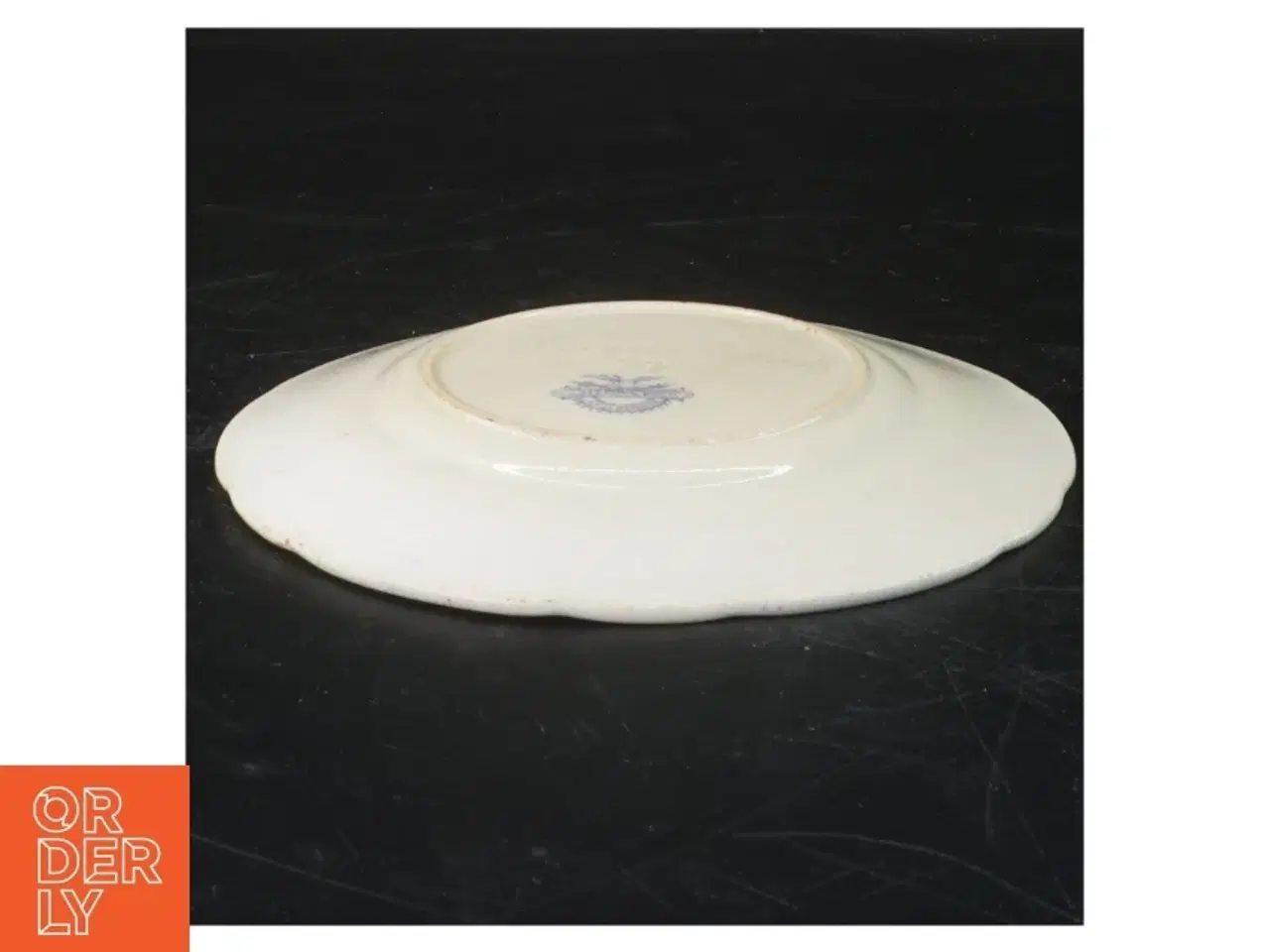 Billede 2 - Dekorativ porcelæn tallerken (str. Ø 17 cm)