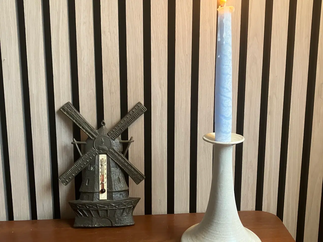 Billede 1 - Vintage vægtermometer