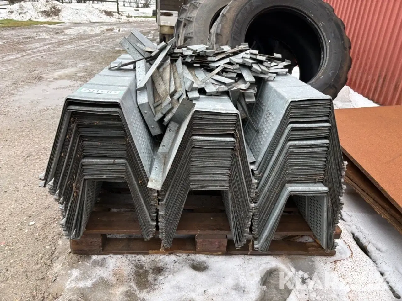 Billede 2 - Tørrekanaler 100-150 styk - Galvaniseret