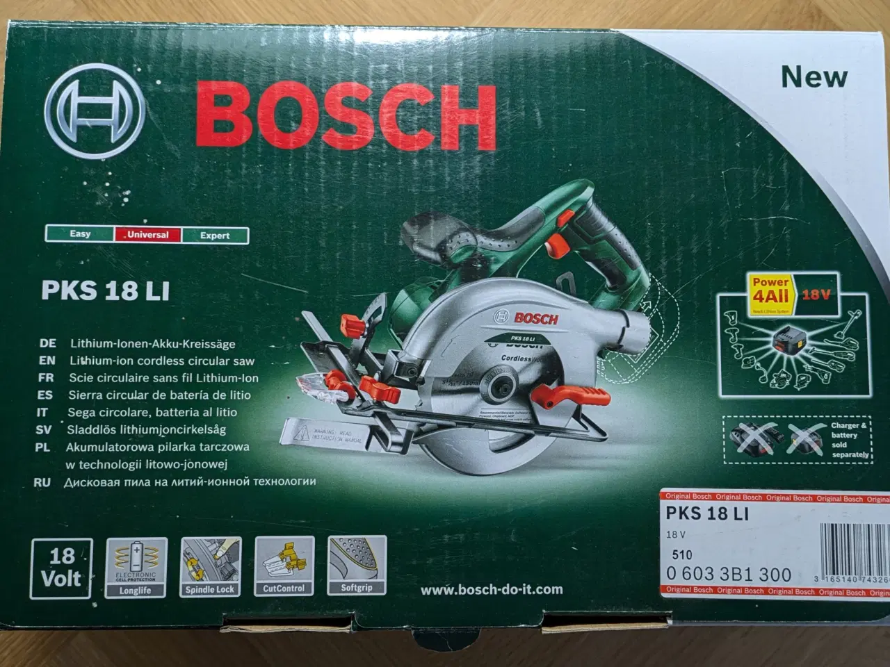 Billede 1 - Bosch PKS 18 LI rundsav