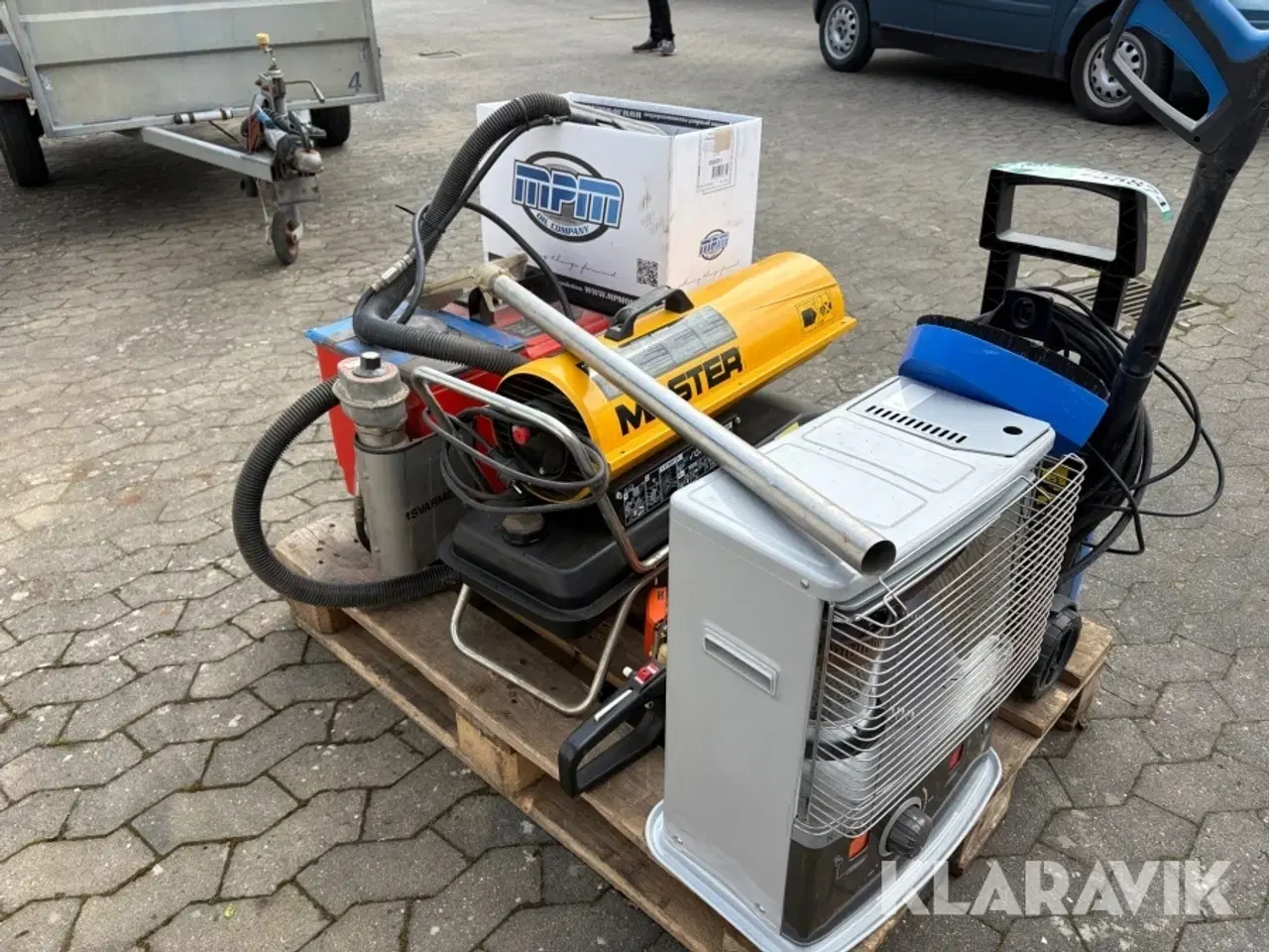 Billede 3 - Tæpperenser - varmekilder - hækklipper - højtryksrenser blandet lot