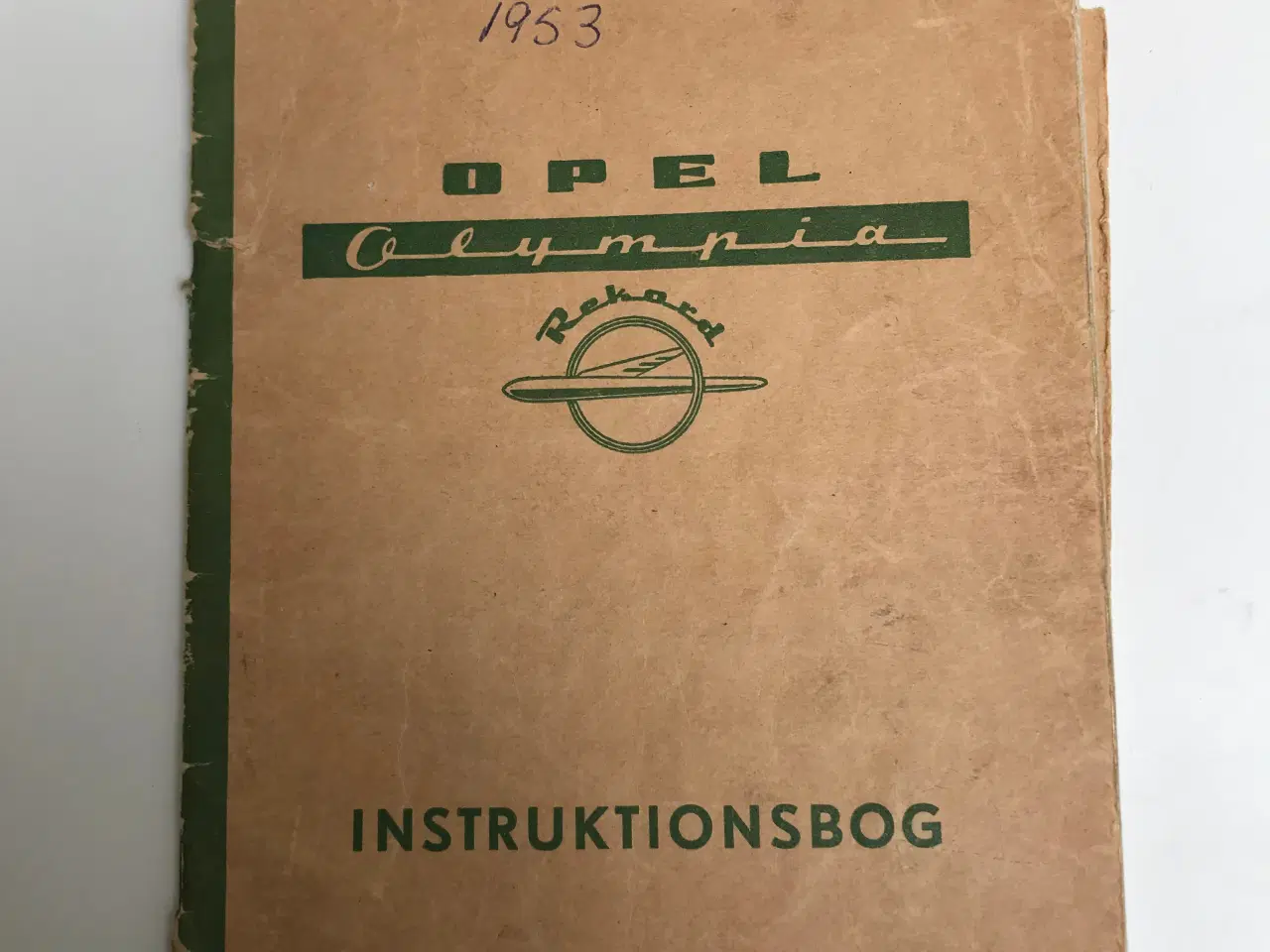Billede 1 - Instruktionsbog Opel