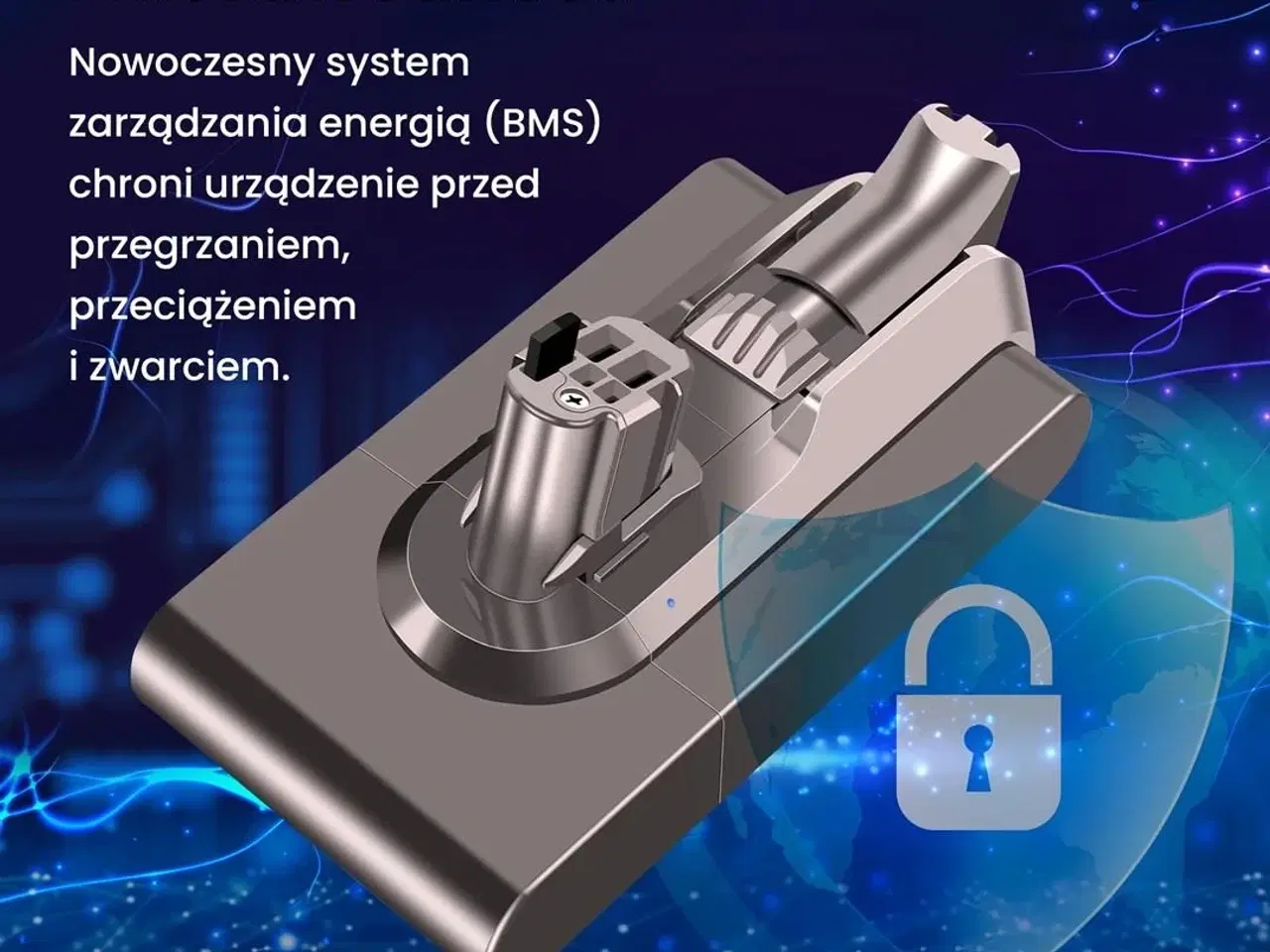 Billede 11 - Extralink batteri til Dyson V11 (Click Type) – 25,2 V 3000 mAh