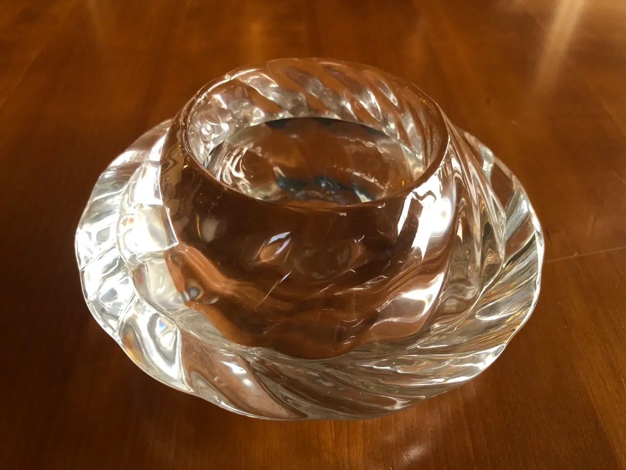 Billede 1 - Lysestage i glas - Holmegaard Capriole Candle Hold