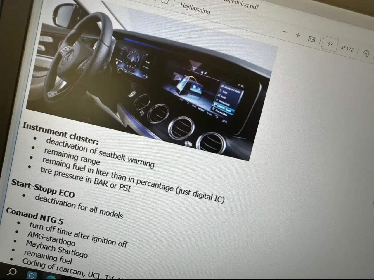 Billede 6 - Mercedes-Benz Diagnose & kodning, m. nyere Lenovo