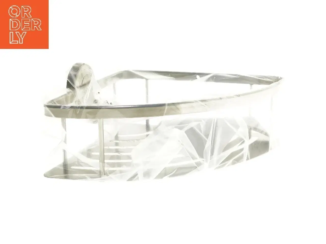 Billede 2 - Rustfri stål brusekabinekurv fra Home Creation (str. 22x22x7,5 cm)