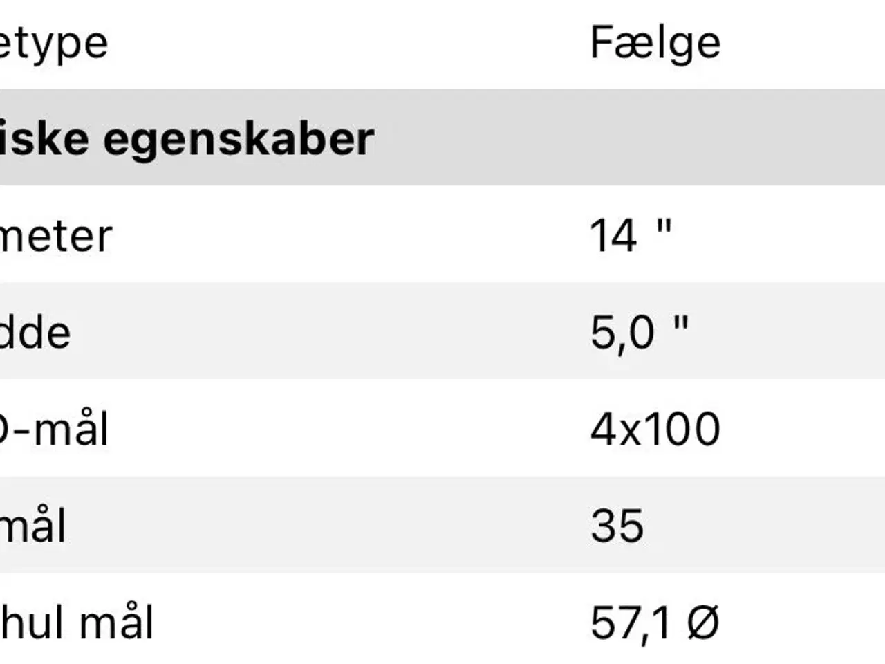 Billede 8 - 4x100 14” fælge med sommerdæk