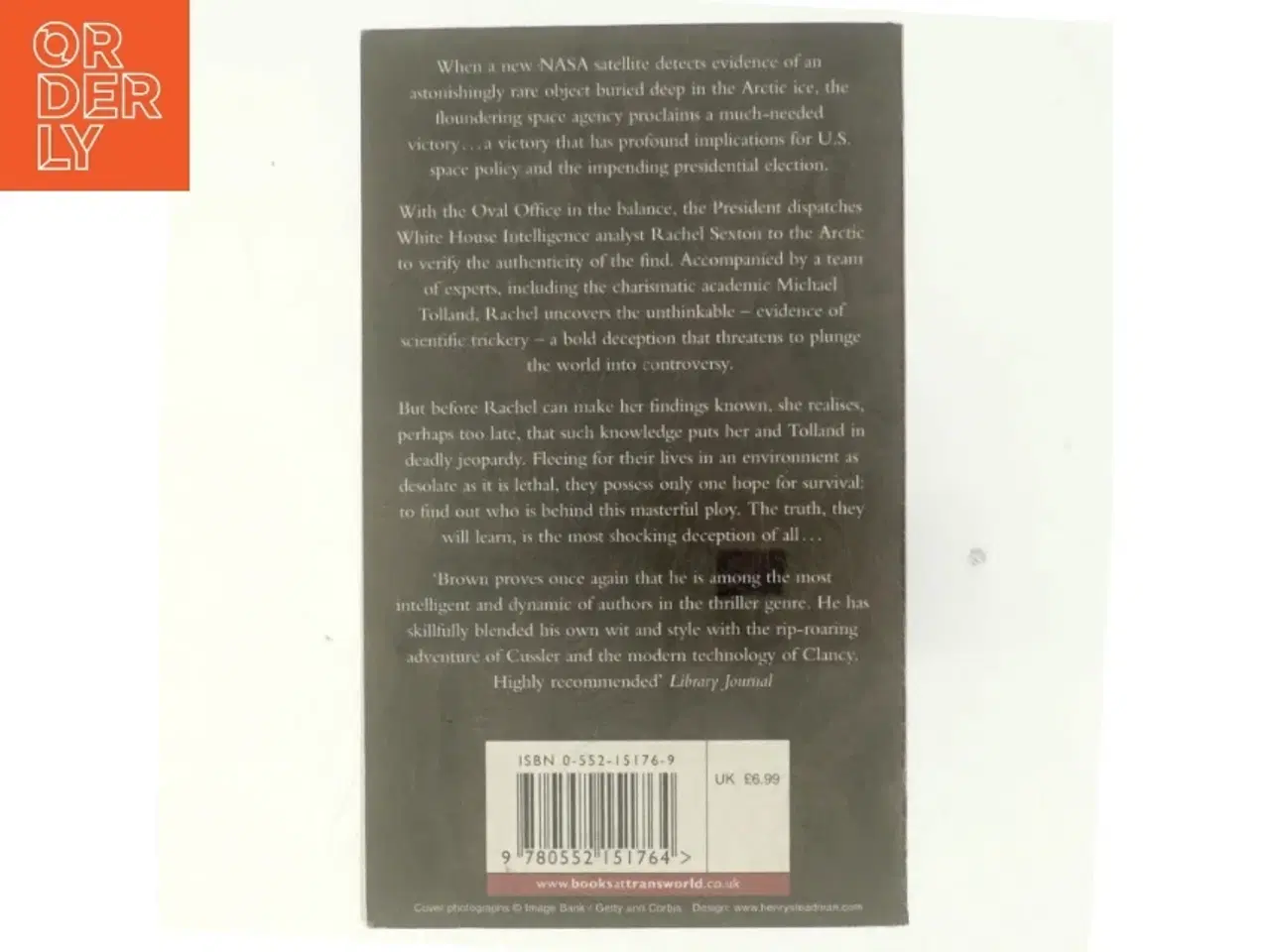Billede 3 - Deception point af Dan Brown (Bog)