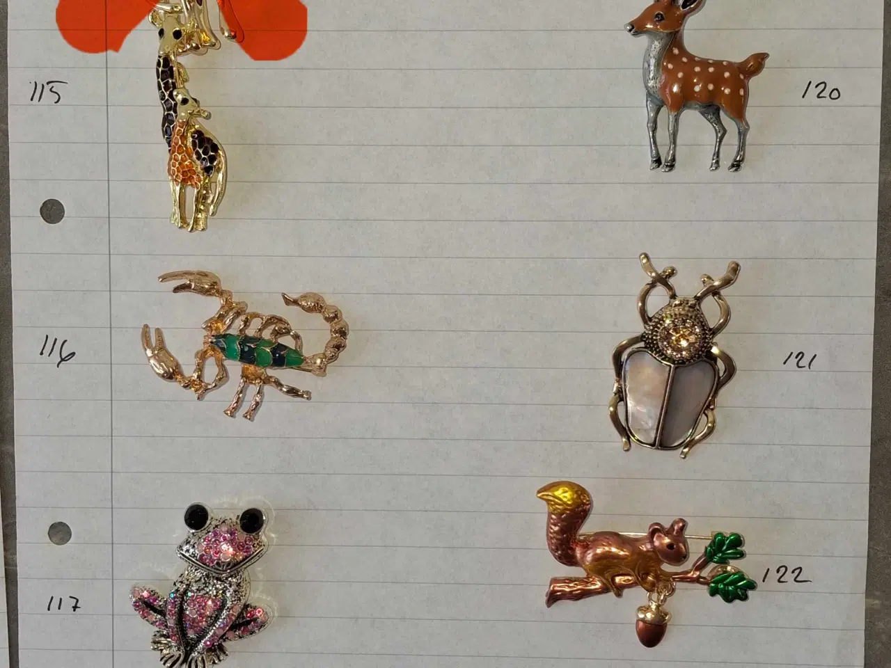 Billede 12 - Brocher med rhinsten