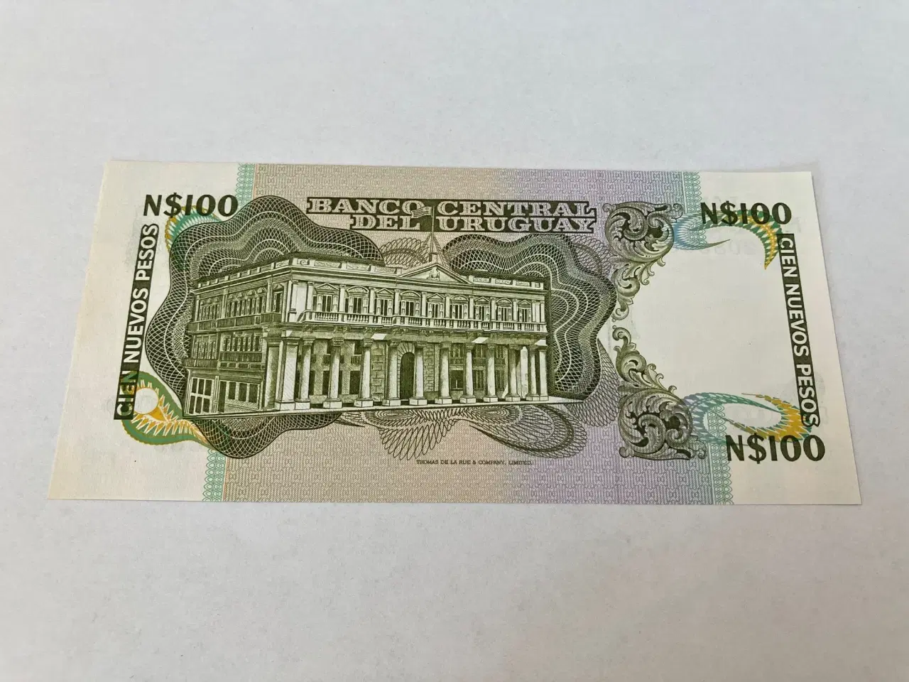Billede 2 - 100 Nuevos Pesos Uruguay