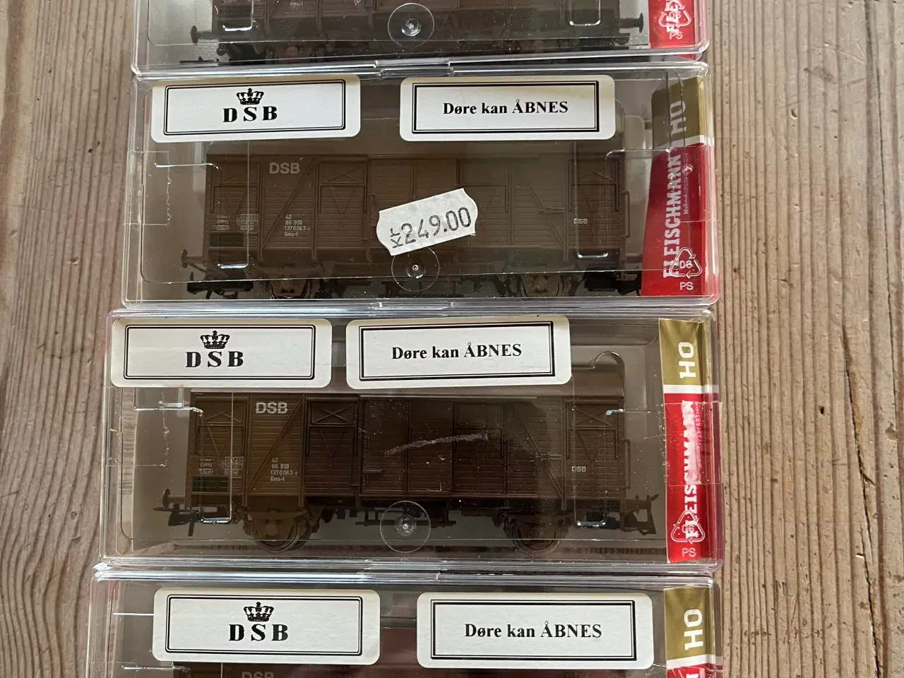 Billede 1 - Fleischmann DSB godsvogne