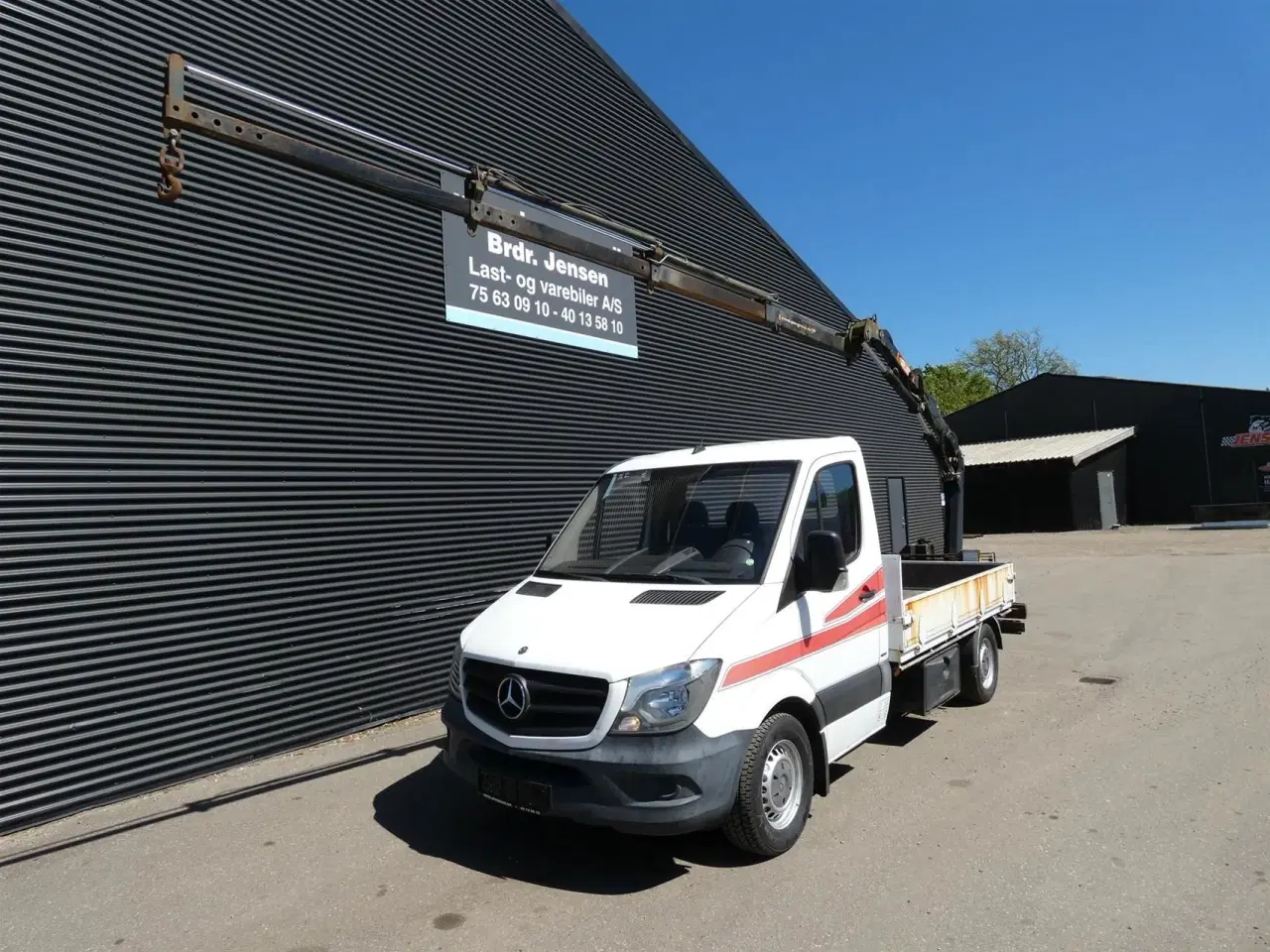 Billede 3 - Mercedes-Benz Sprinter 316 KRANBIL 2,1 CDI R3 163HK Ladv./Chas. Man.