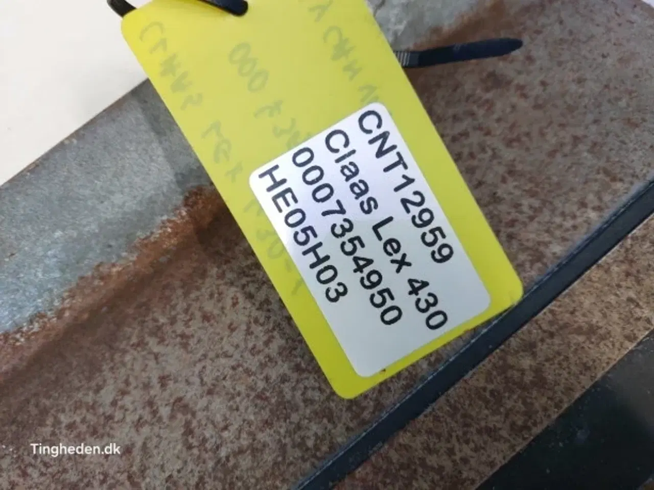 Billede 12 - Claas Lexion 430 Lærred 0007354950