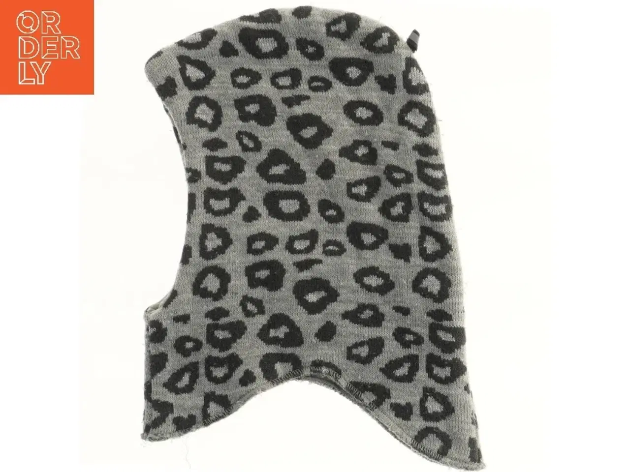 Billede 1 - Grå leopardmønstret elefanthue til børn (str. 110)