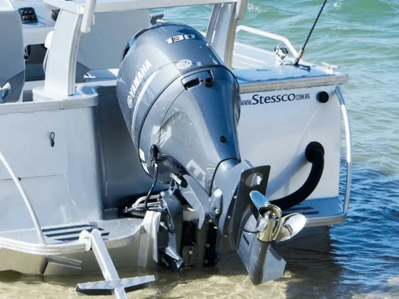 Billede 24 - Yamaha 130 HK - Fjernbetjent, Elektronisk start, Powertrim