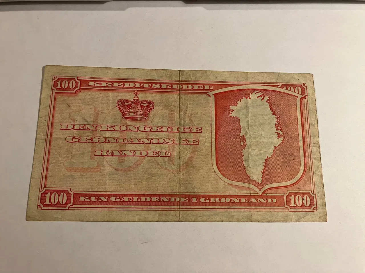 Billede 2 - 100 kroner Grønland 1953