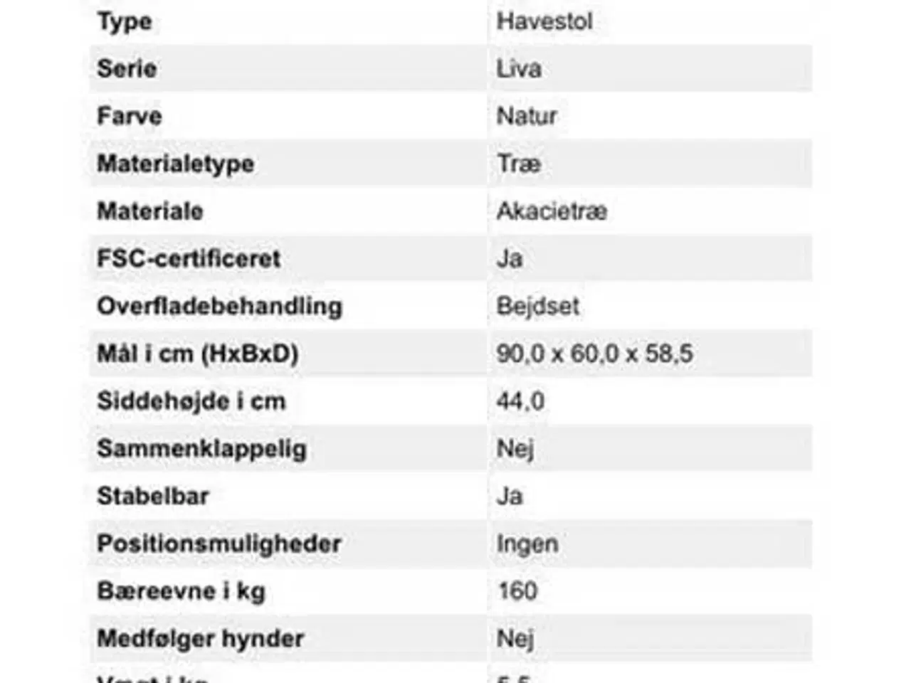 Billede 4 - 4 NYE havestole, Aalborg