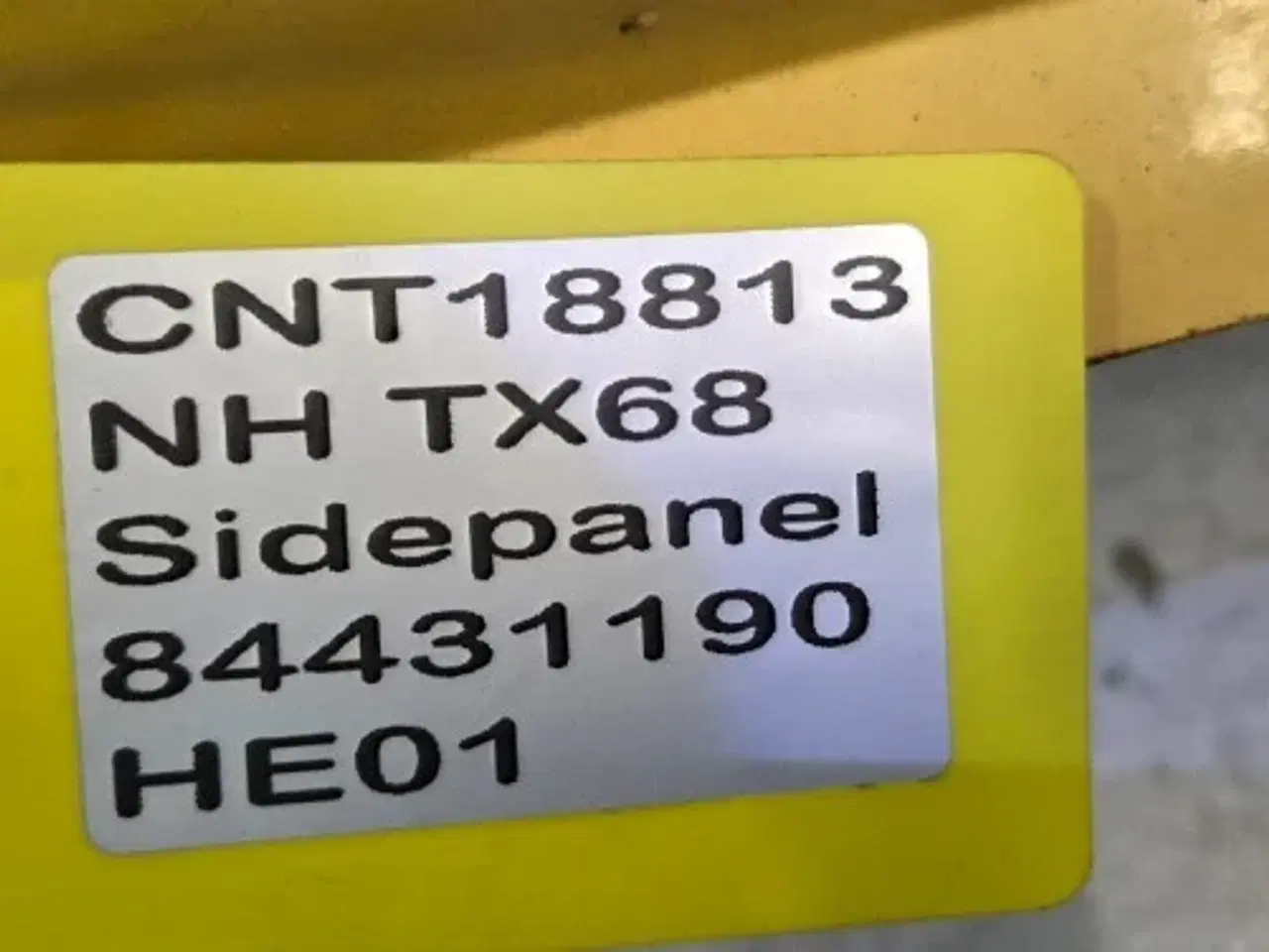 Billede 12 - New Holland TX68 Sidepanel 84431190