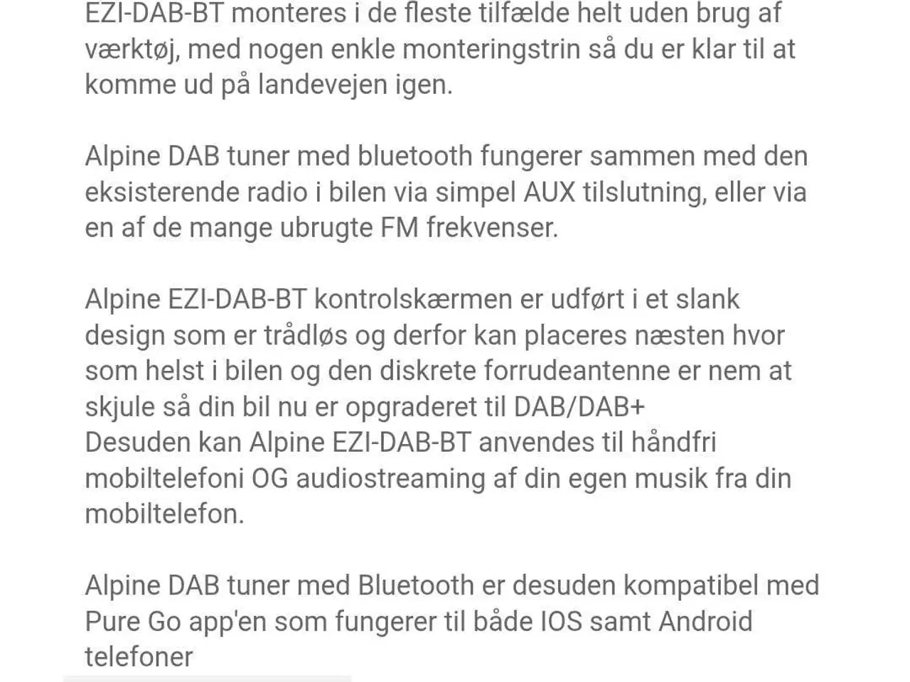 Billede 7 - Alpine DAB/Bluetooth receiver 