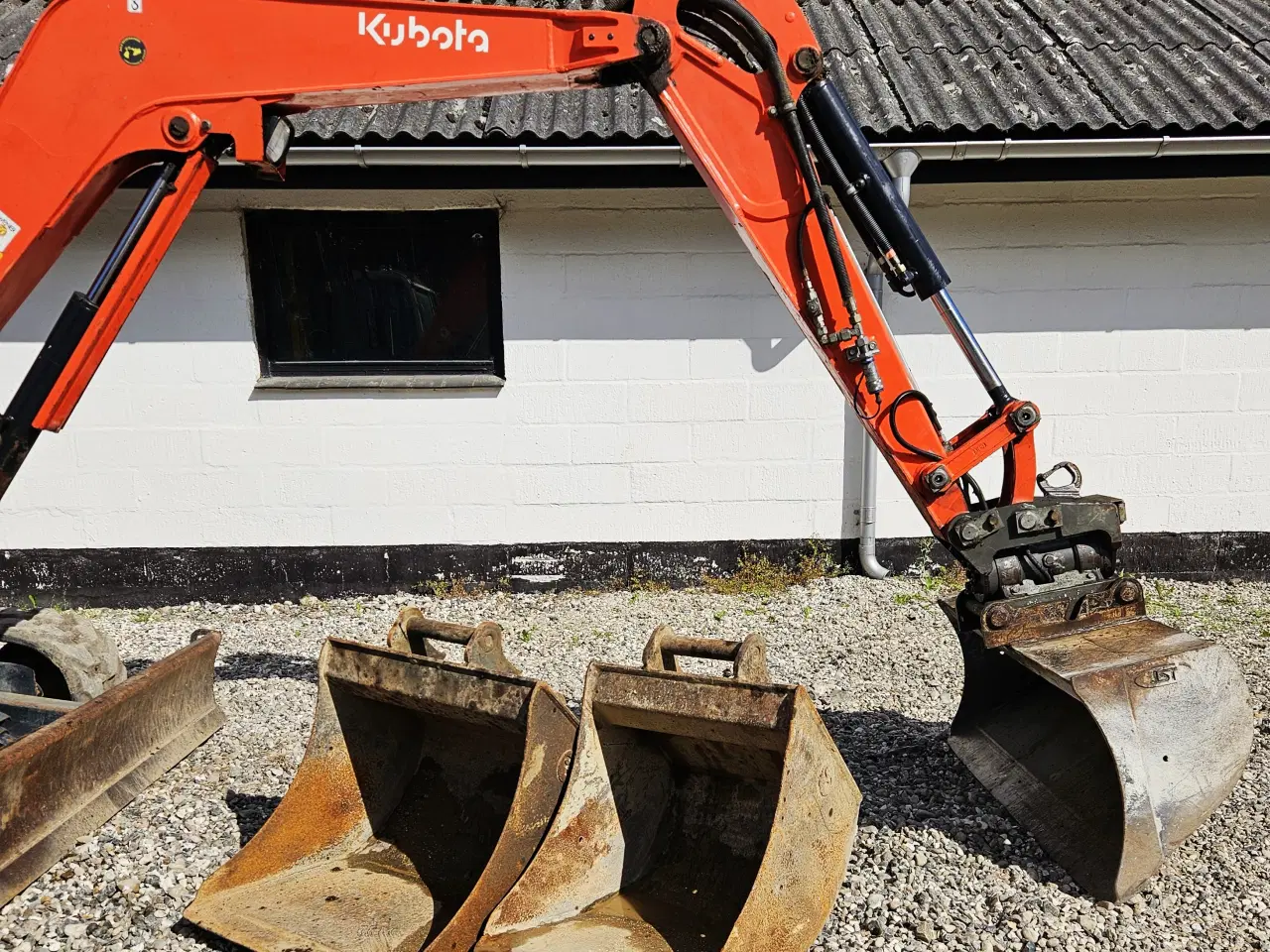 Billede 10 - Kubota U27-4 / powertilt / skovlsæt / 3800 timer