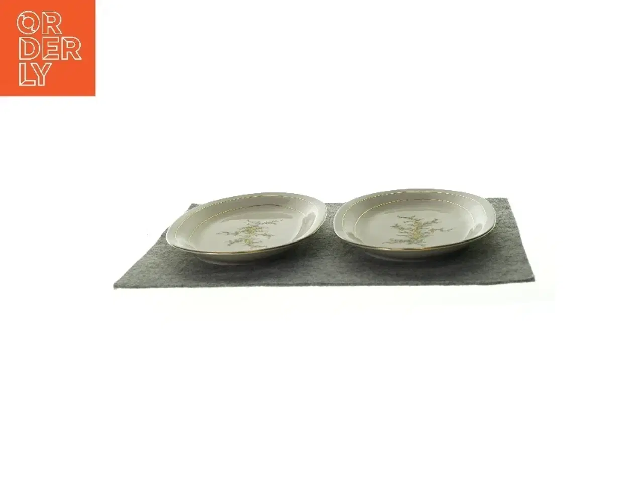 Billede 3 - Fad (2 stk.) fra W.J.S (str. LB:30x18cm)