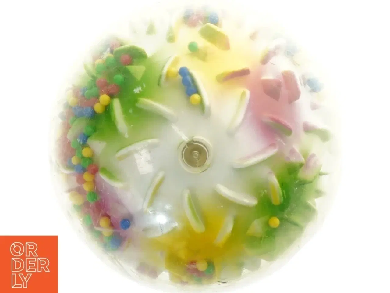 Billede 4 - Farverig plastkugle (str. Ø 13 cm)