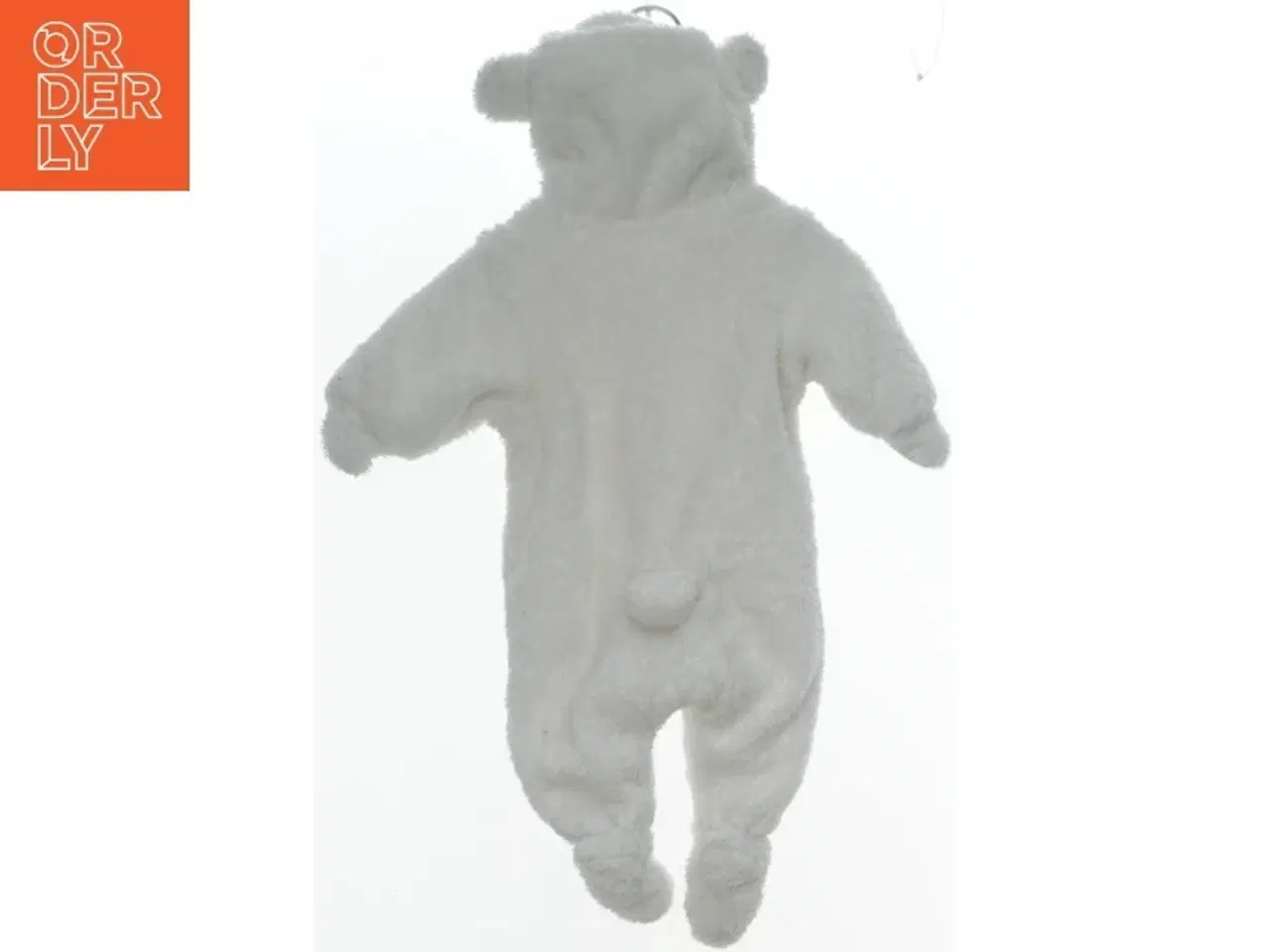 Billede 2 - Fluffy babydragt med hætte og ører fra H&M (str. 50)