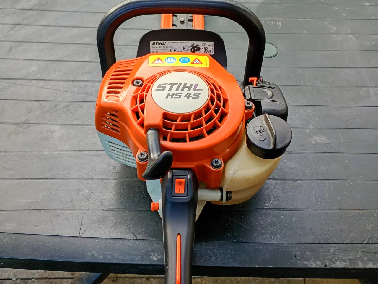 Billede 3 - Stihl HS 45 bensin hækkeklipper 