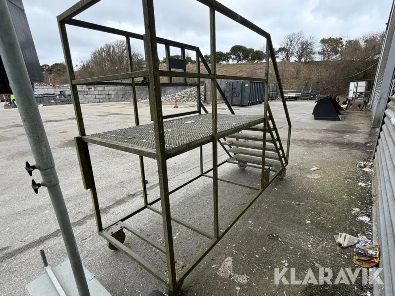 Billede 6 - Jern trappe