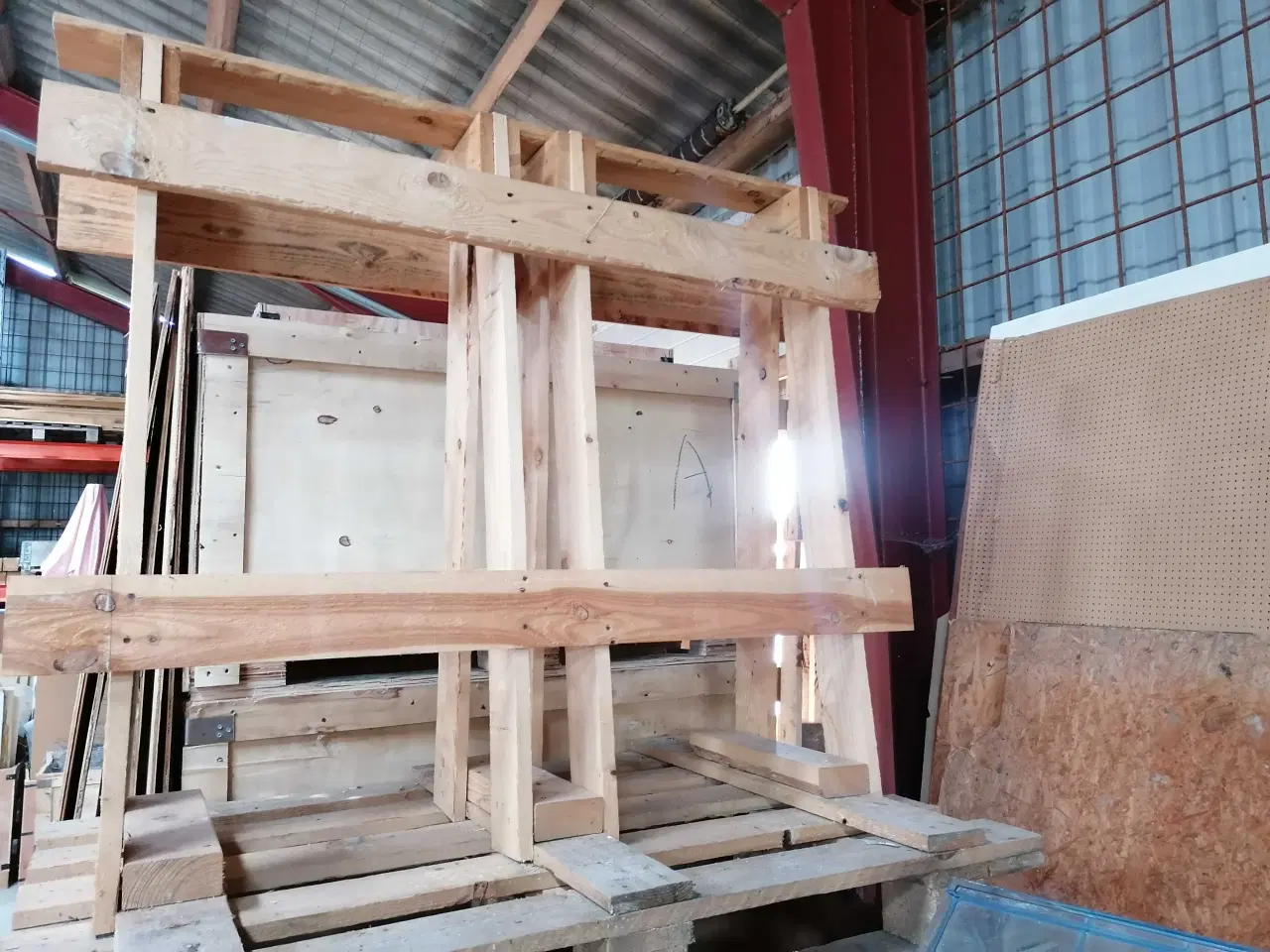 Billede 5 - Træpaller med Opsats