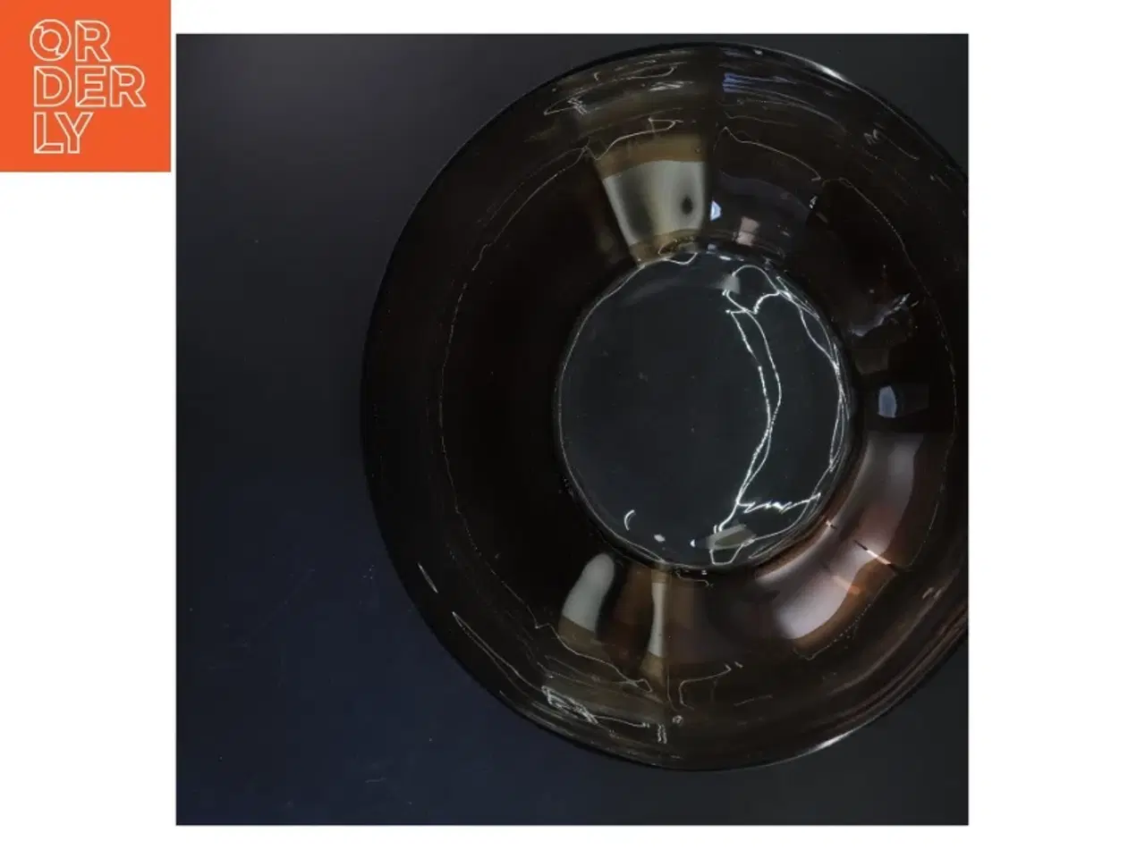 Billede 2 - Stor glasskål (str. 13x34 cm)