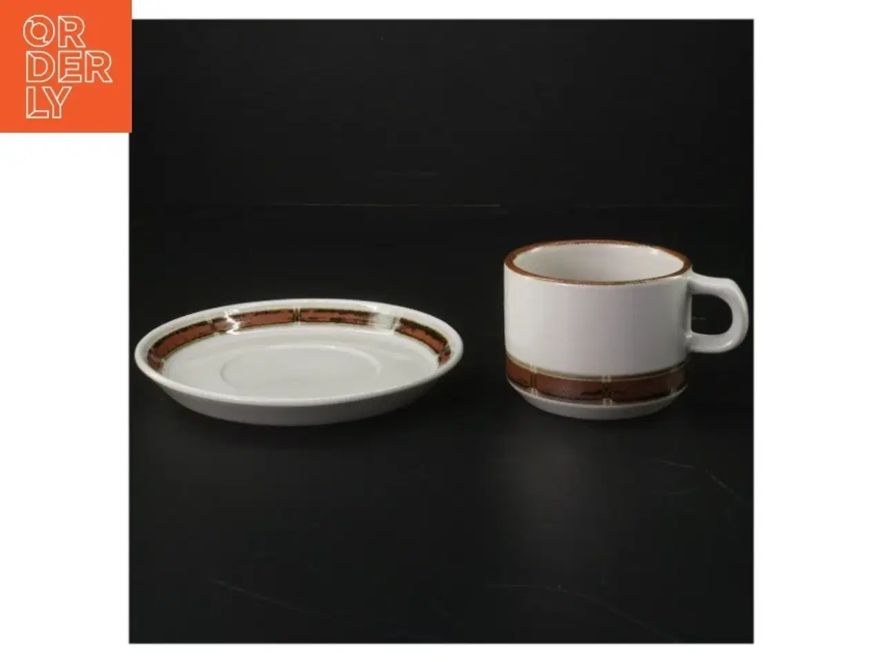 Billede 2 - Dreis erKaffekopper med underkopper fra Desiree (str. Ø. 15 cm. h. 6 cm ø. 8 cm)
