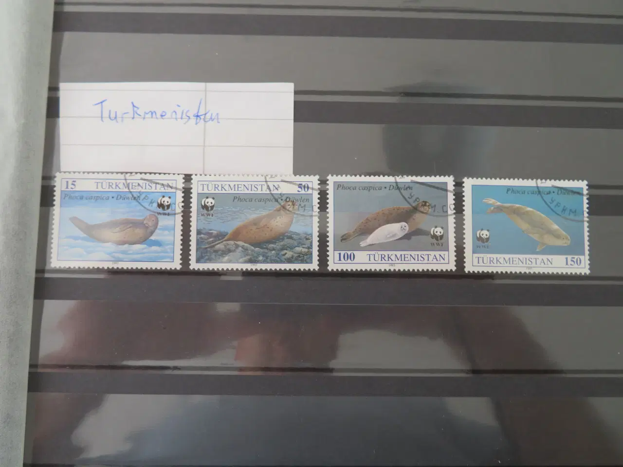 Billede 1 - Turkmenistan, 4 forskellige frimærker