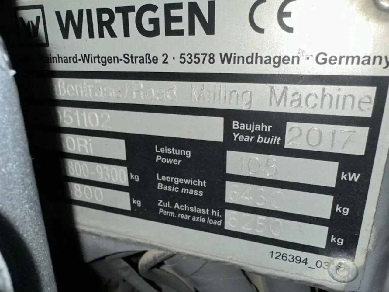 Billede 4 - Wirtgen W50Ri