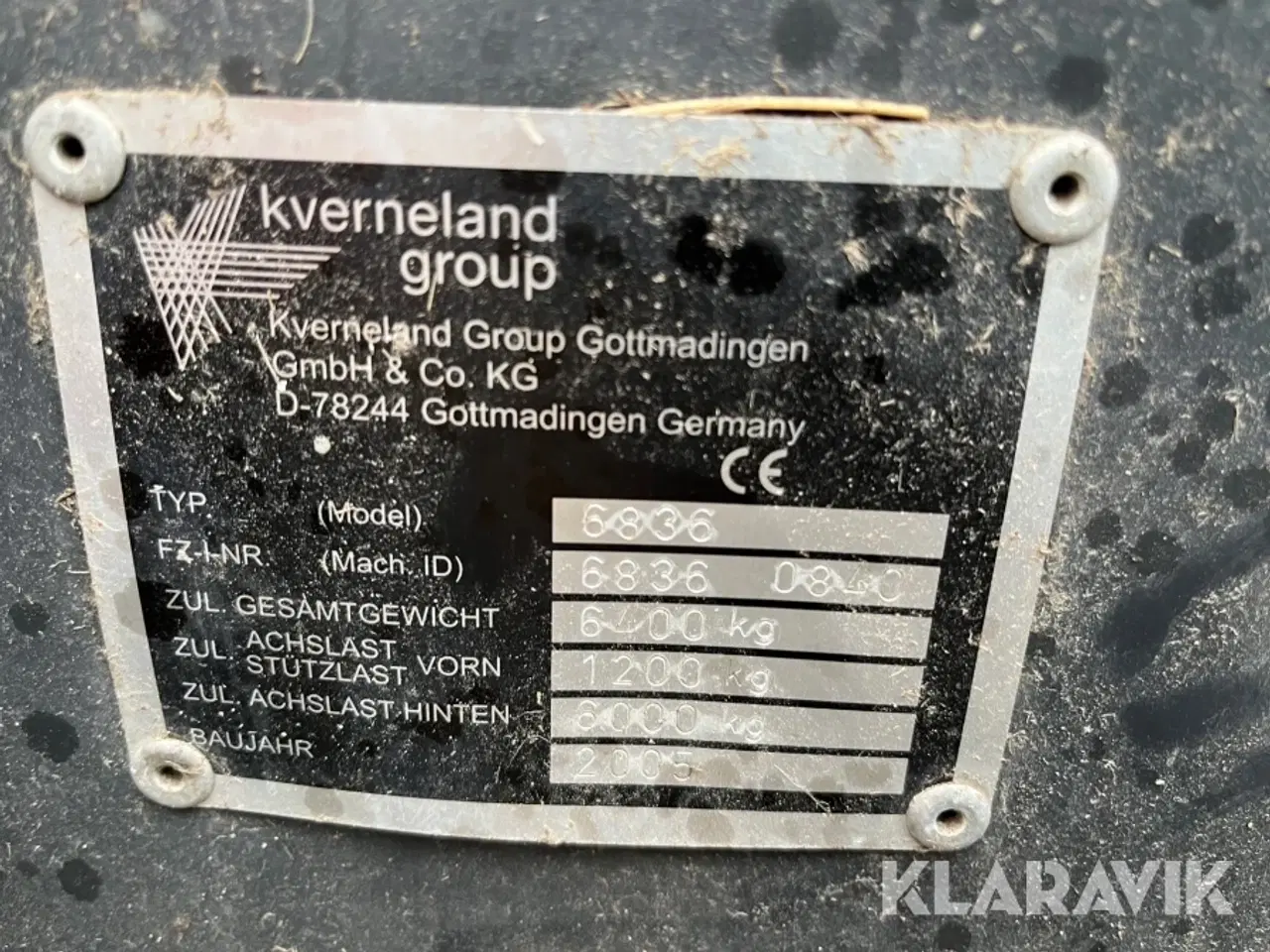 Billede 10 - Rundballepresser Vicon RF135