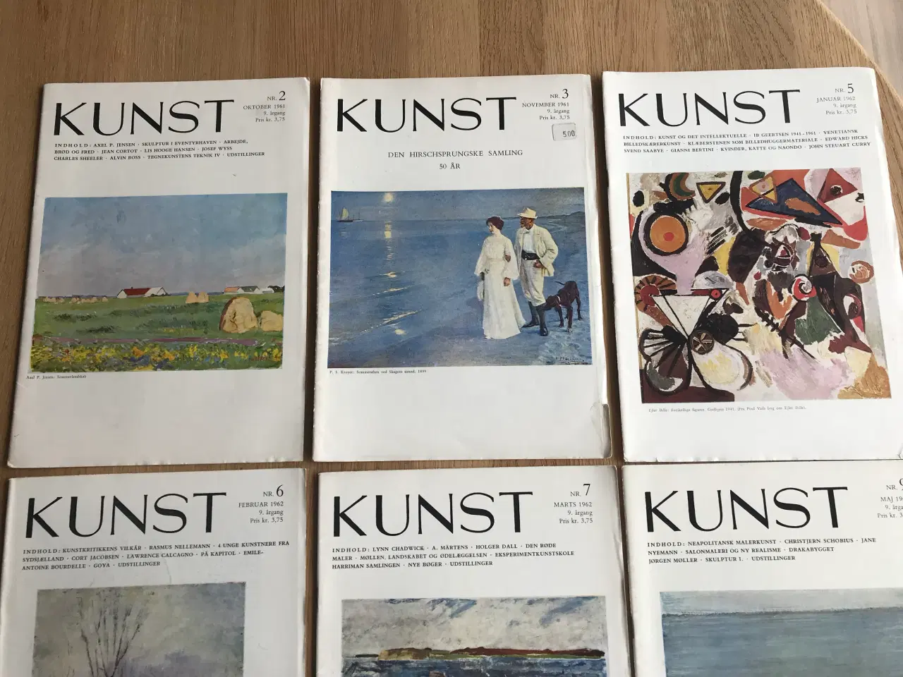 Billede 2 - KUNST  -  9. årgang  -  1962/63  (6 numre)