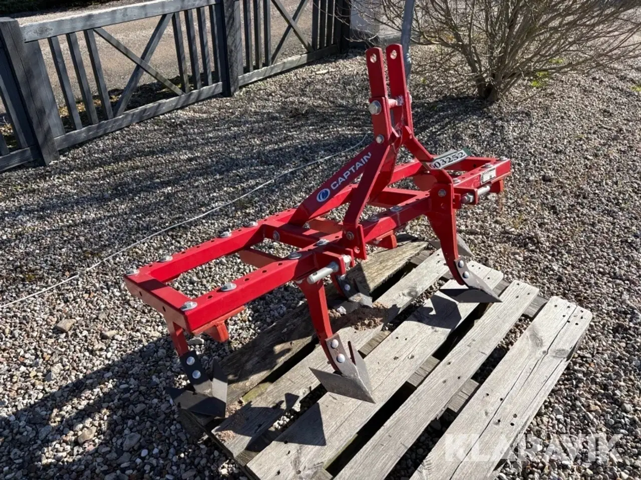 Billede 2 - Harve til minitraktor Captain LC02