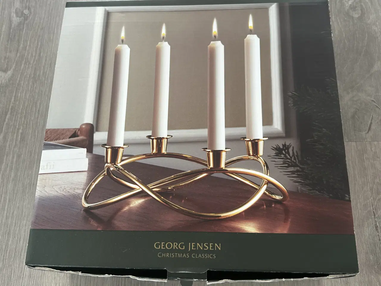 Billede 2 - Georg Jensen Adventsstage (Guld)