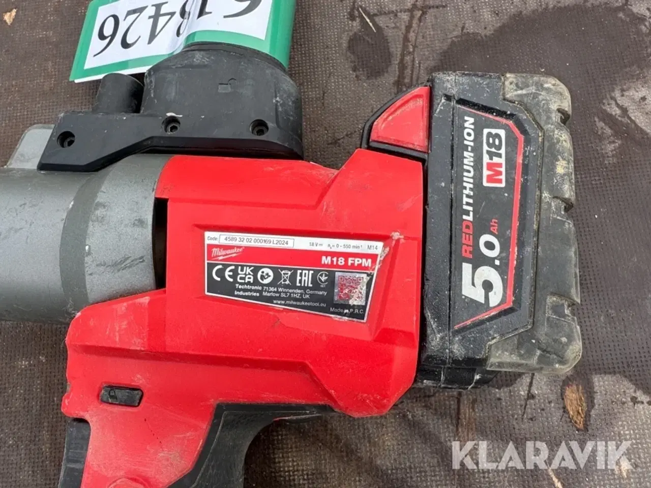 Billede 3 - Røremaskine Milwaukee M18 FPM